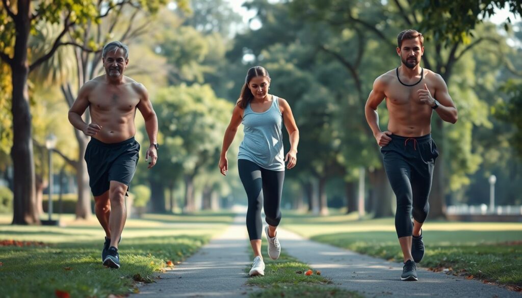 Body Transformation Through Walking
