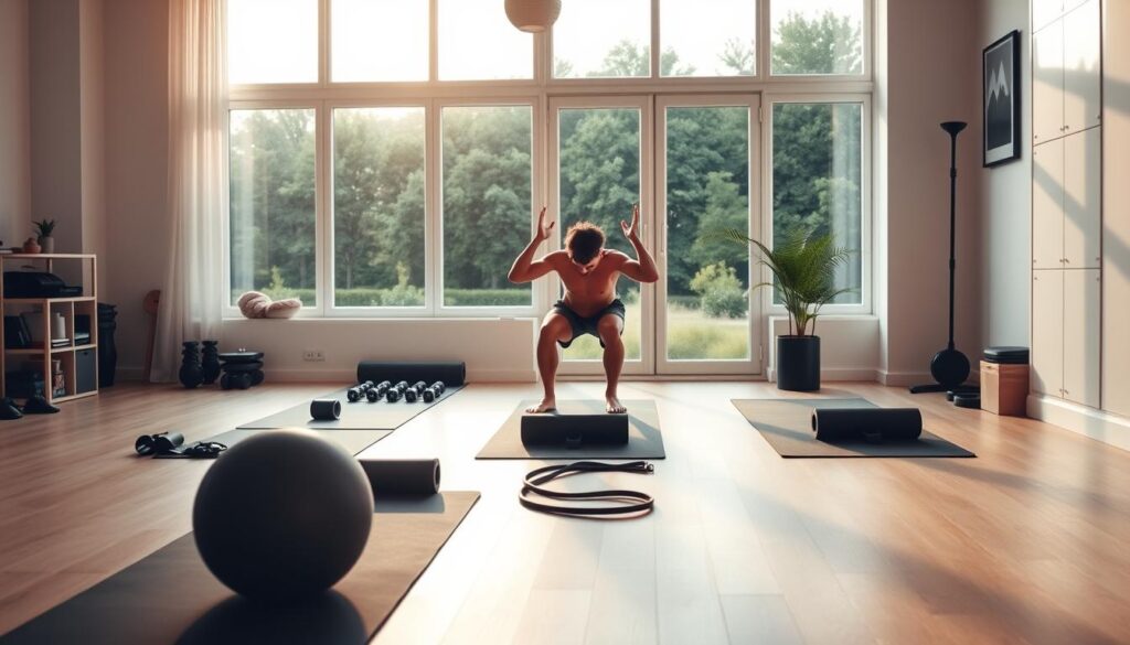 Home workout plan for bodyweight exercises