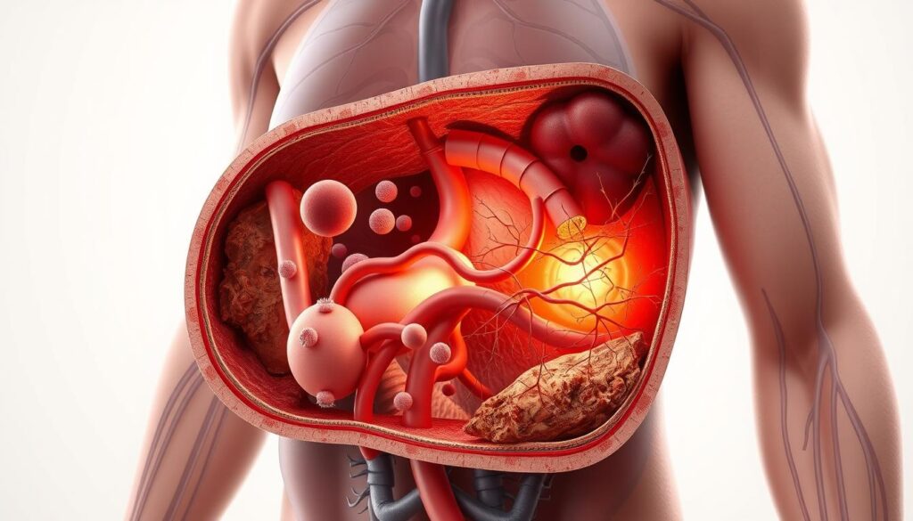 Inflammation in the human body