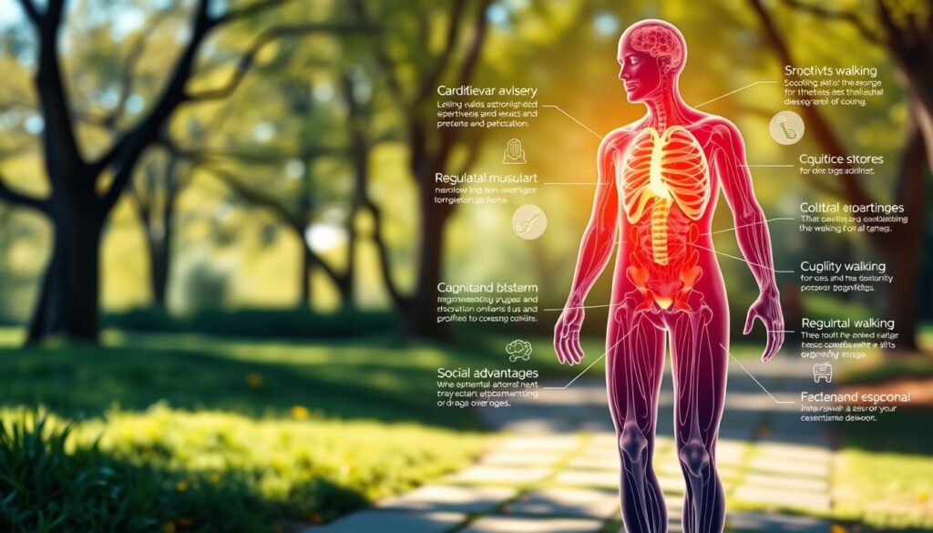 Scientific benefits of walking